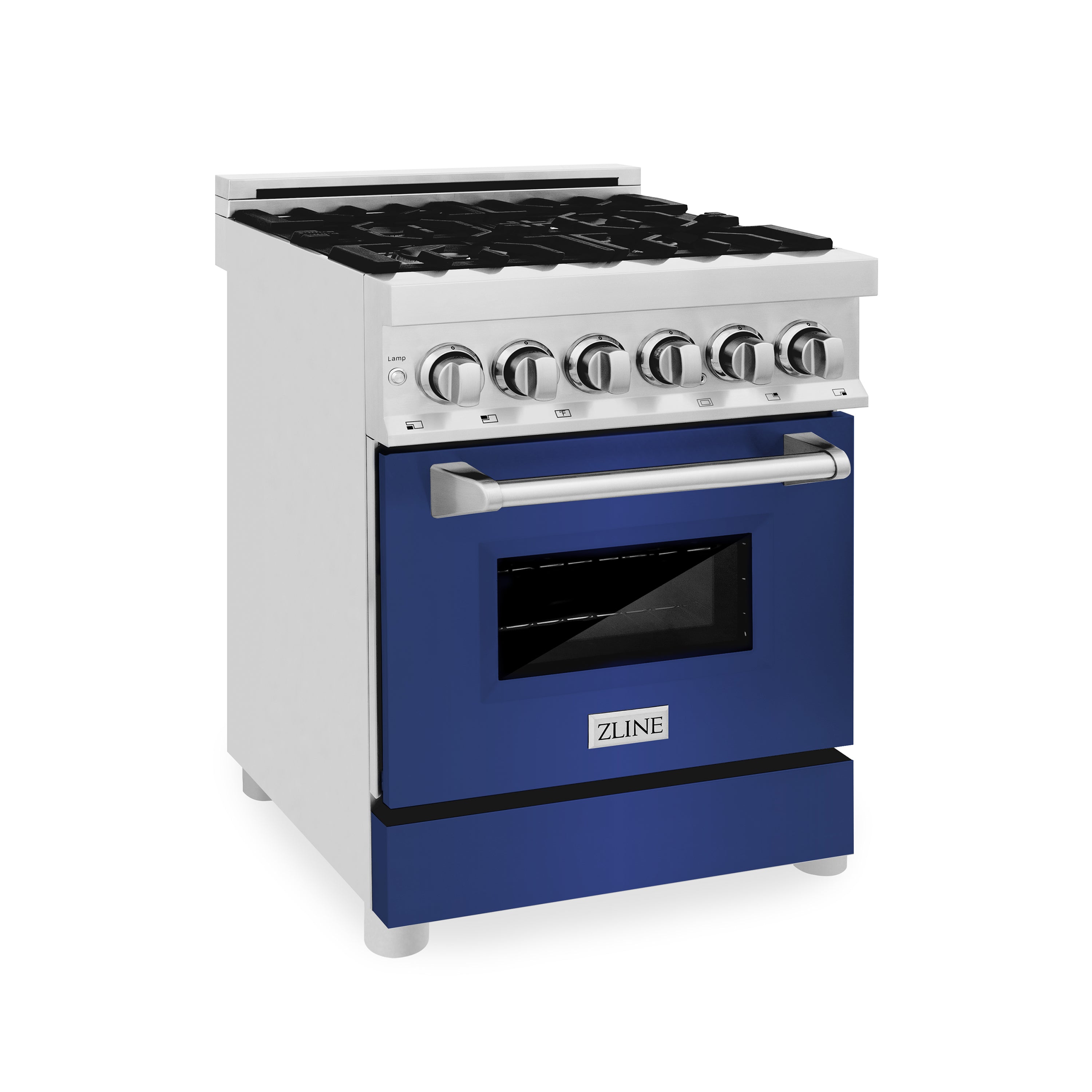 ZLINE 24" Professional Dual Fuel Range with Color Door Options (RA24)