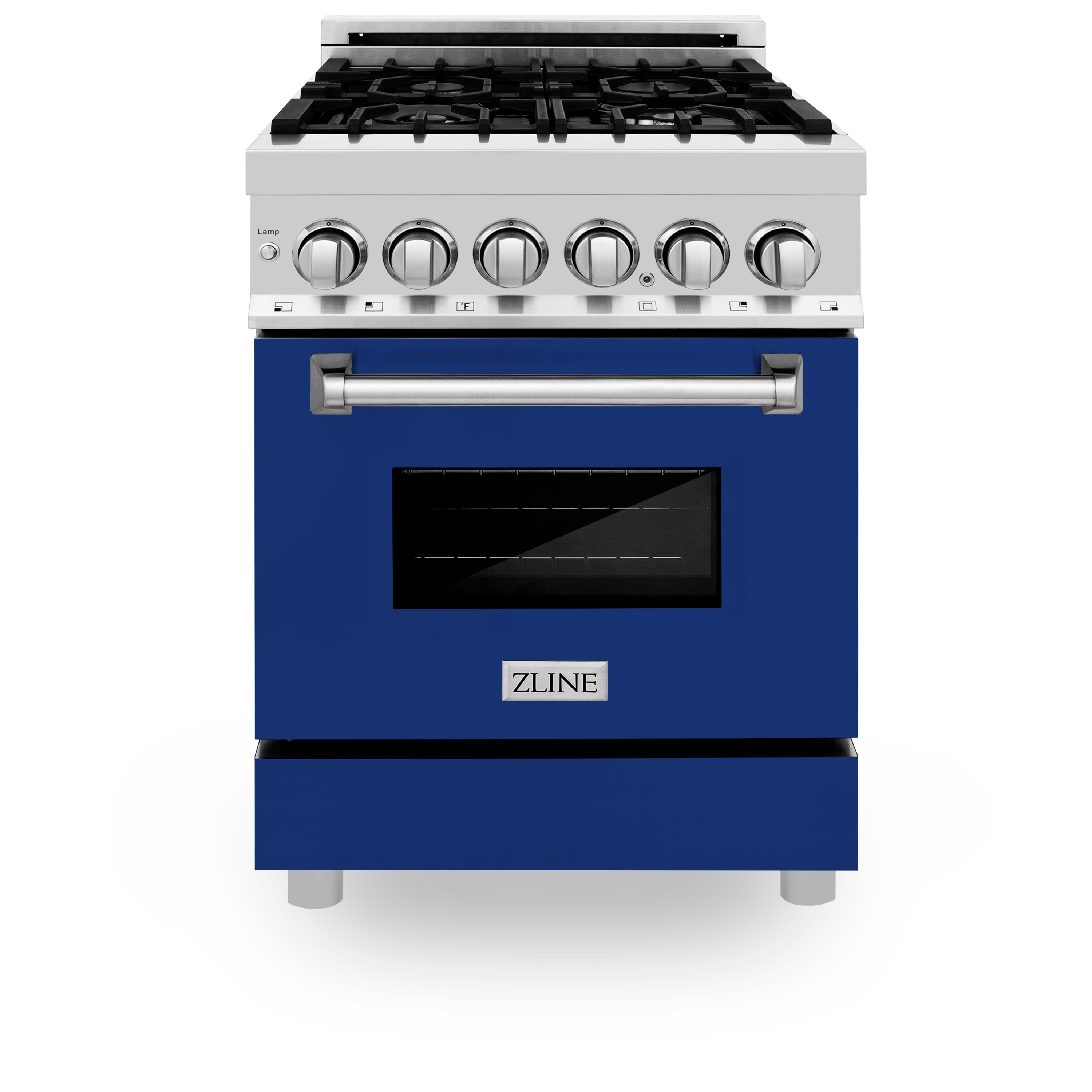 ZLINE 24" Professional Dual Fuel Range with Color Door Options (RA24)