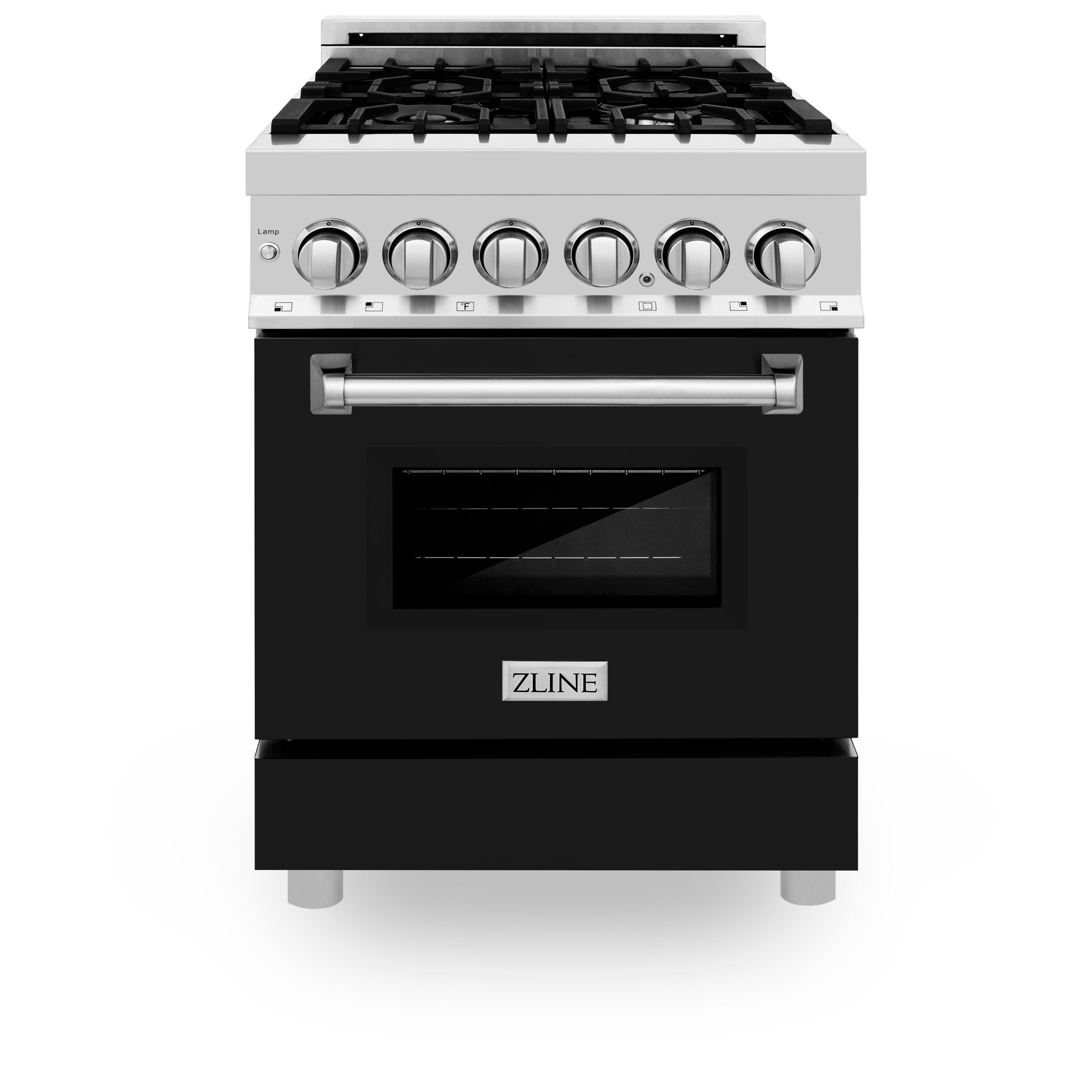 ZLINE 24" Professional Dual Fuel Range with Color Door Options (RA24)