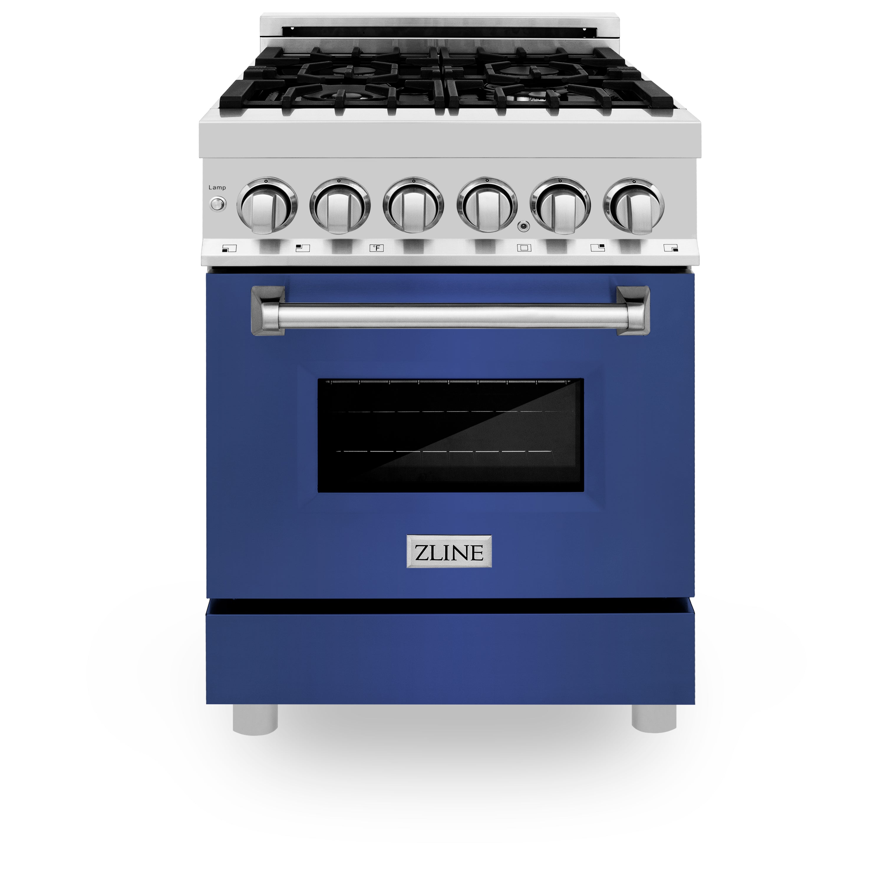 ZLINE 24" Professional Dual Fuel Range with Color Door Options (RA24)