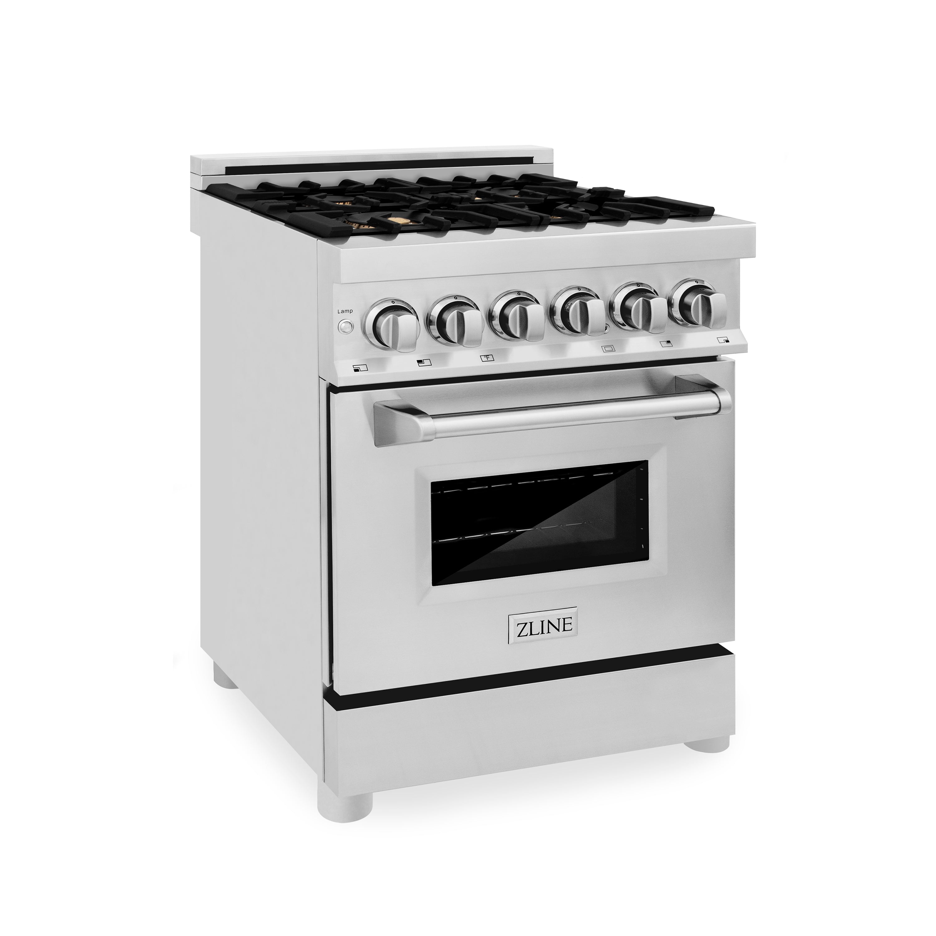 ZLINE 24" Professional Dual Fuel Range with Color Door Options (RA24)