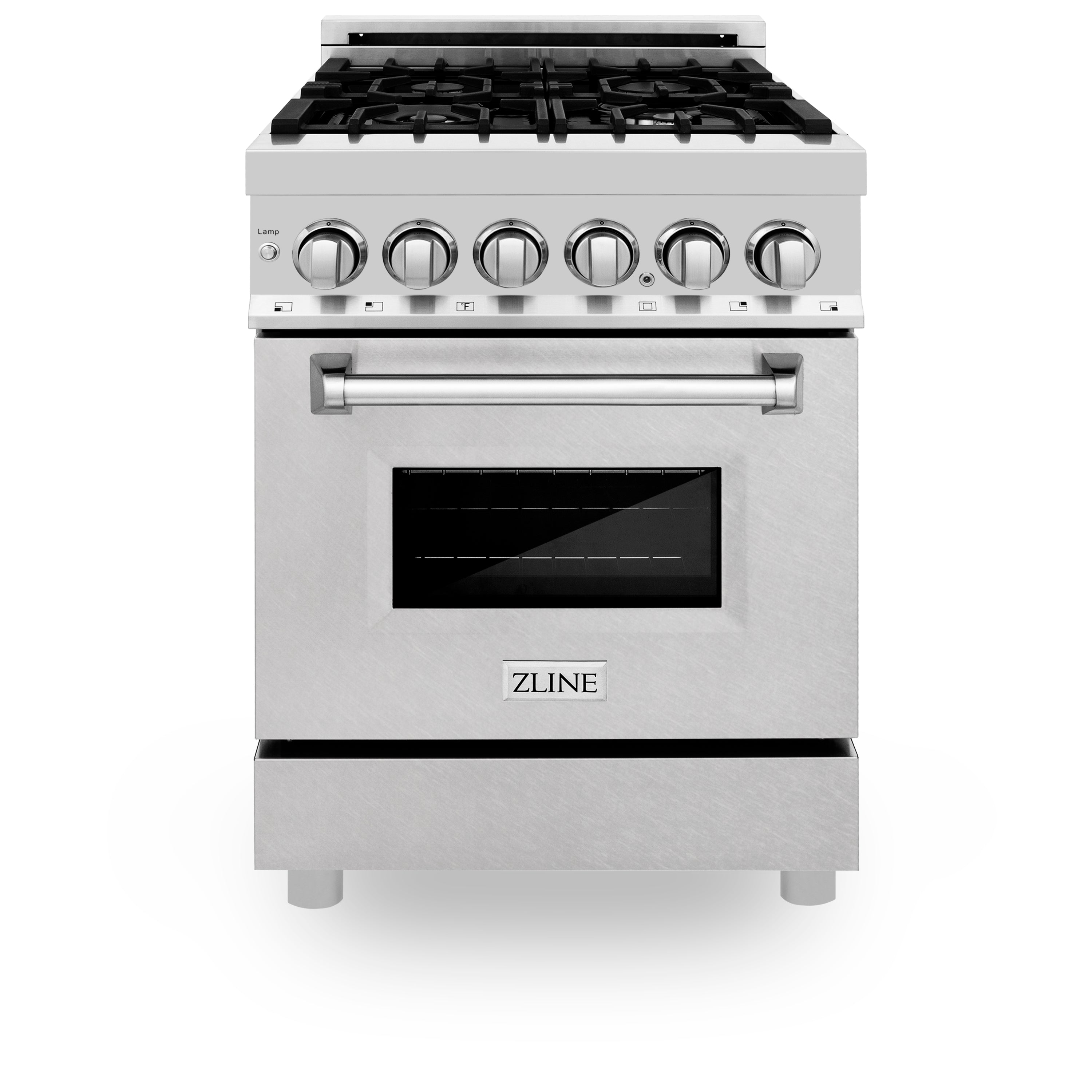 ZLINE 24" Professional Dual Fuel Range with Color Door Options (RA24)