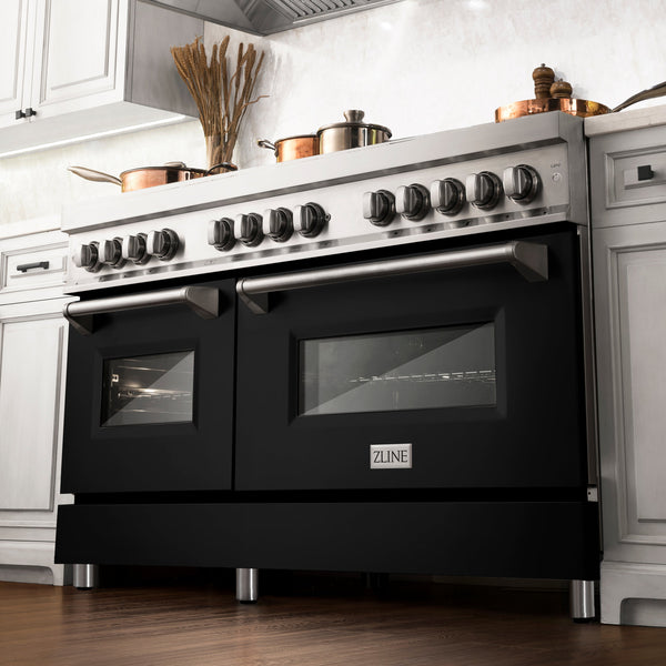 ZLINE 60" 7.4 cu. ft. Dual Fuel Range with Gas Stove and Electric Oven in Stainless Steel (RA60)