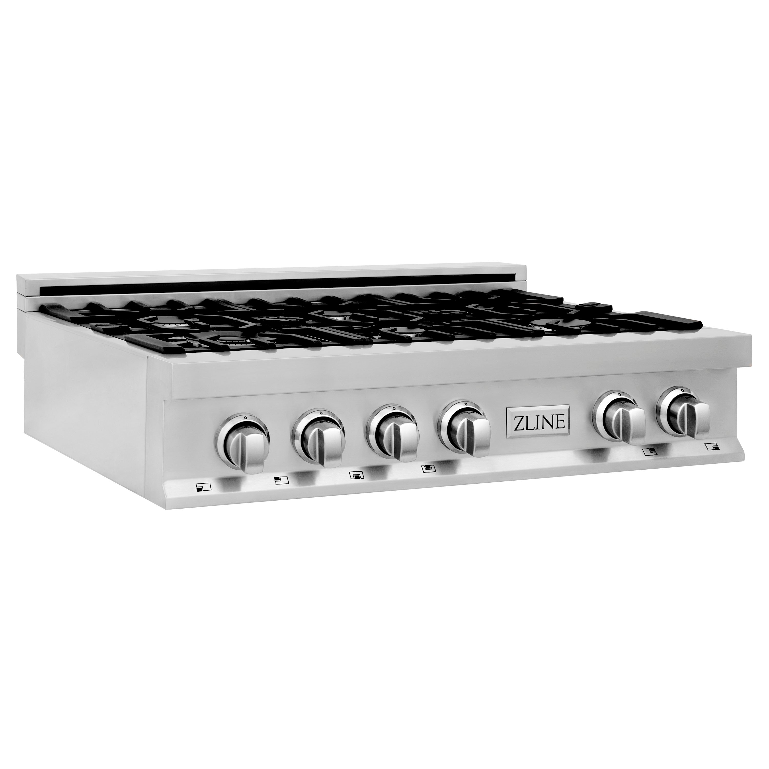 ZLINE 36" Porcelain Gas Stovetop with 6 Gas Burners (RT36)