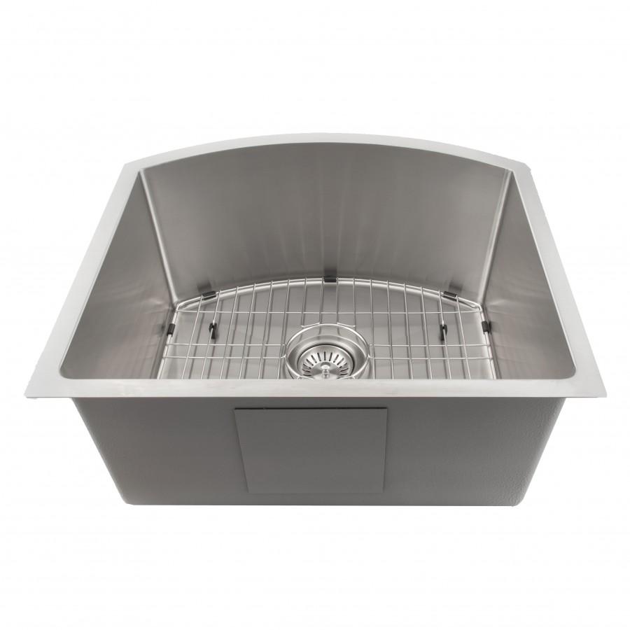 ZLINE 22" Telluride Undermount Single Bowl Kitchen Sink with Bottom Grid (SCS)