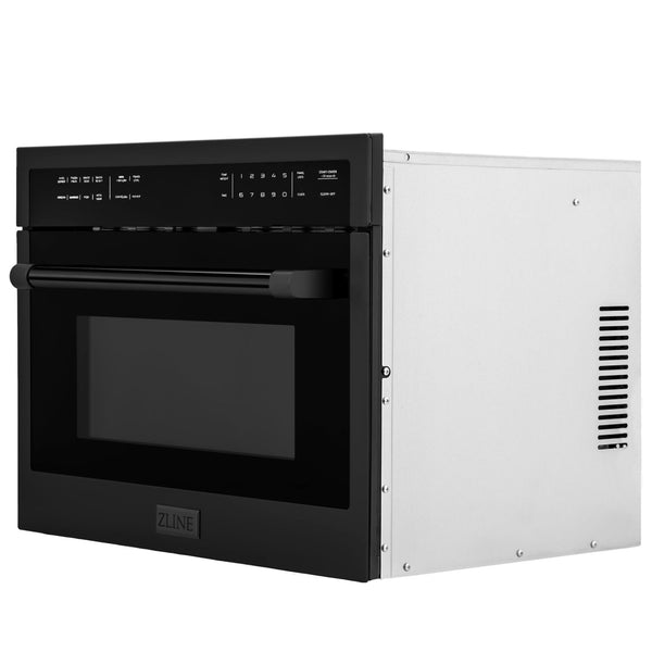 ZLINE 24" Built-in Convection Microwave Oven in Stainless Steel with Speed and Sensor Cooking (MWO-24)