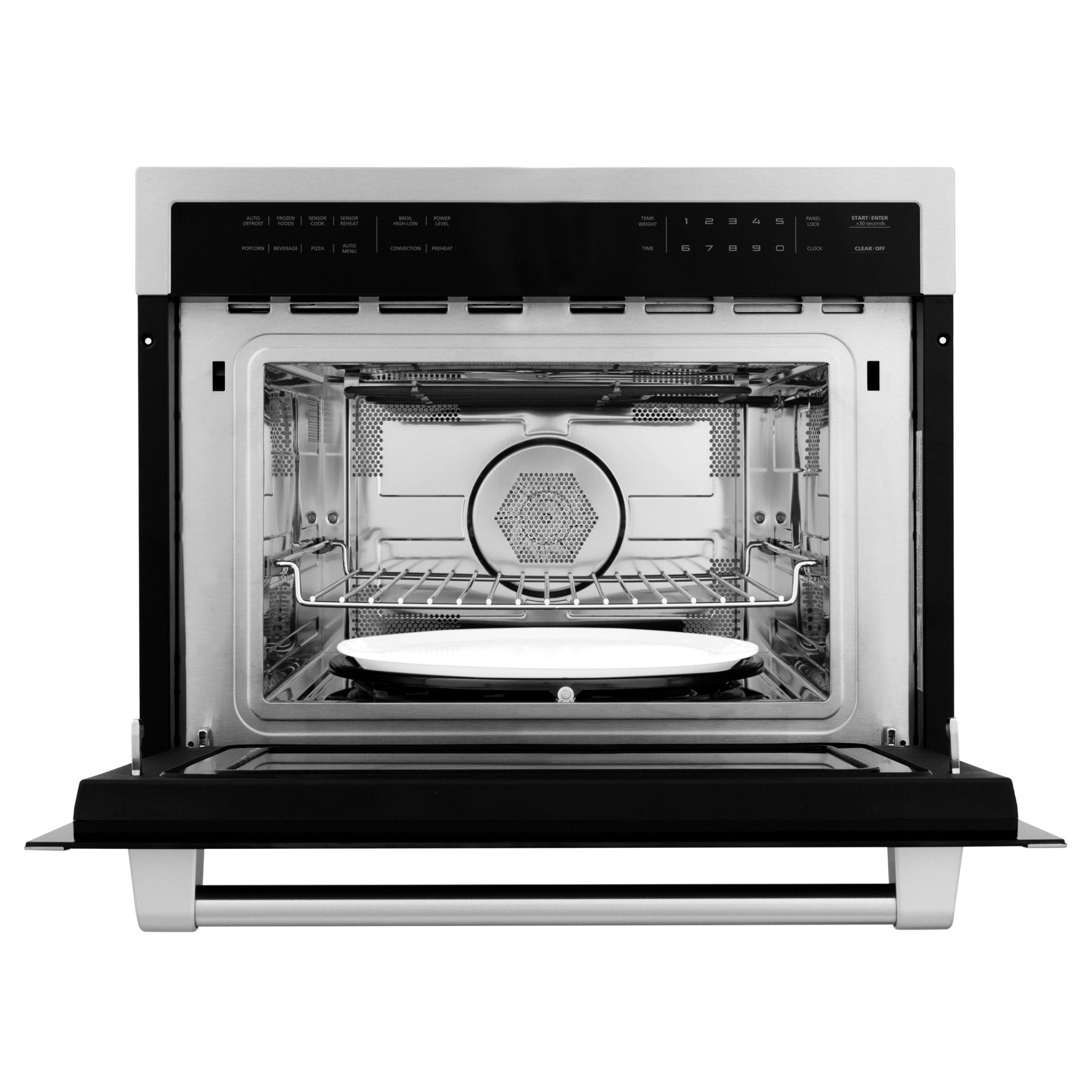 ZLINE 24" Built-in Convection Microwave Oven in Stainless Steel with Speed and Sensor Cooking (MWO-24)