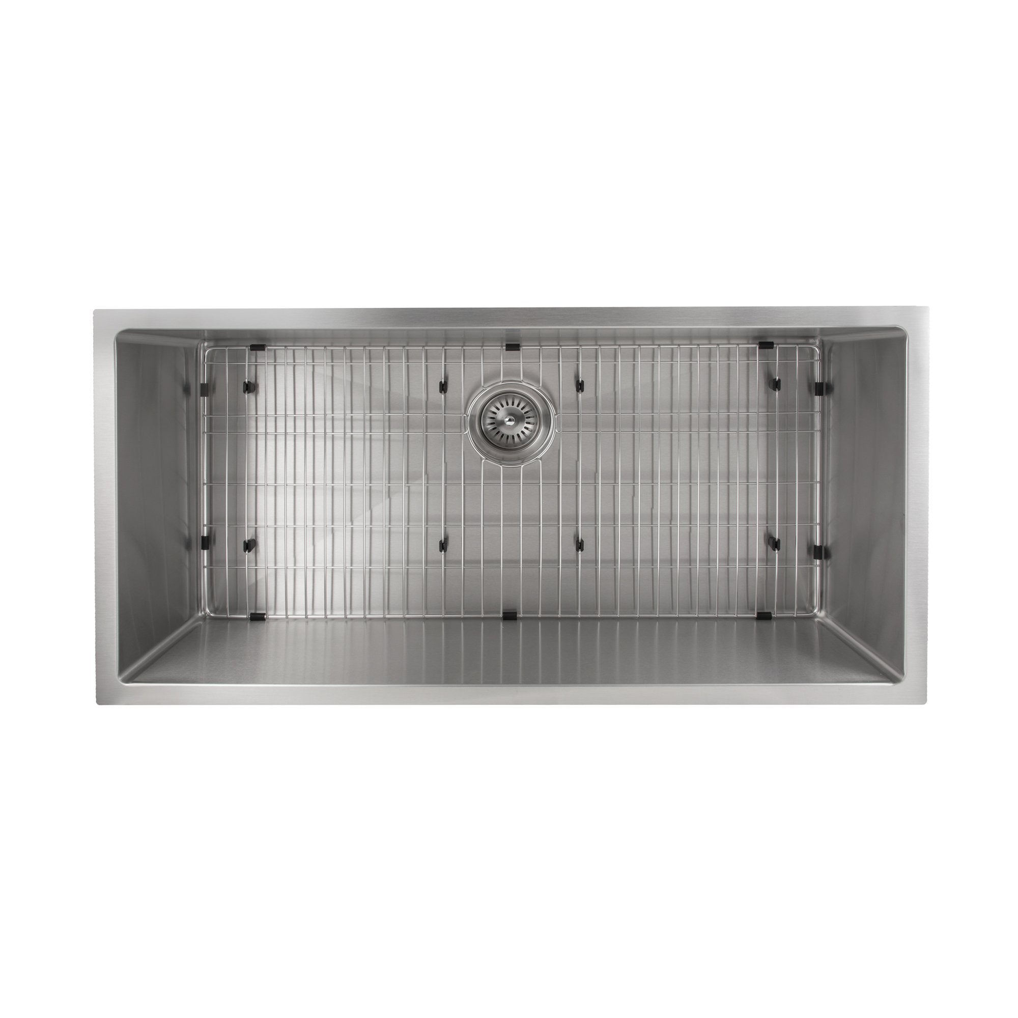 ZLINE 33" Meribel Undermount Single Bowl Kitchen Sink with Bottom Grid (SRS-33)