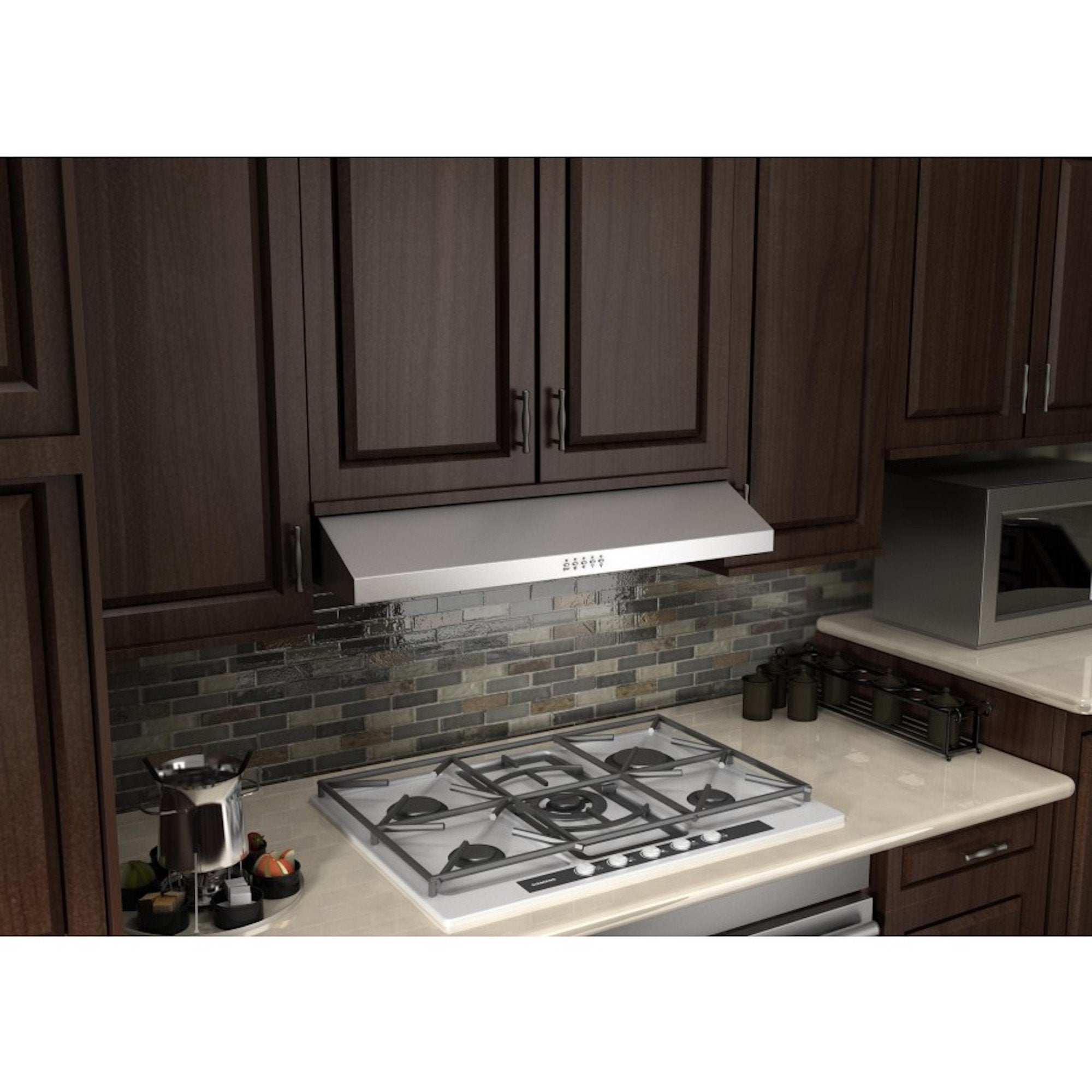 ZLINE 280 CFM Ducted Under Cabinet Range Hood in Stainless Steel - Hardwired Power (615)