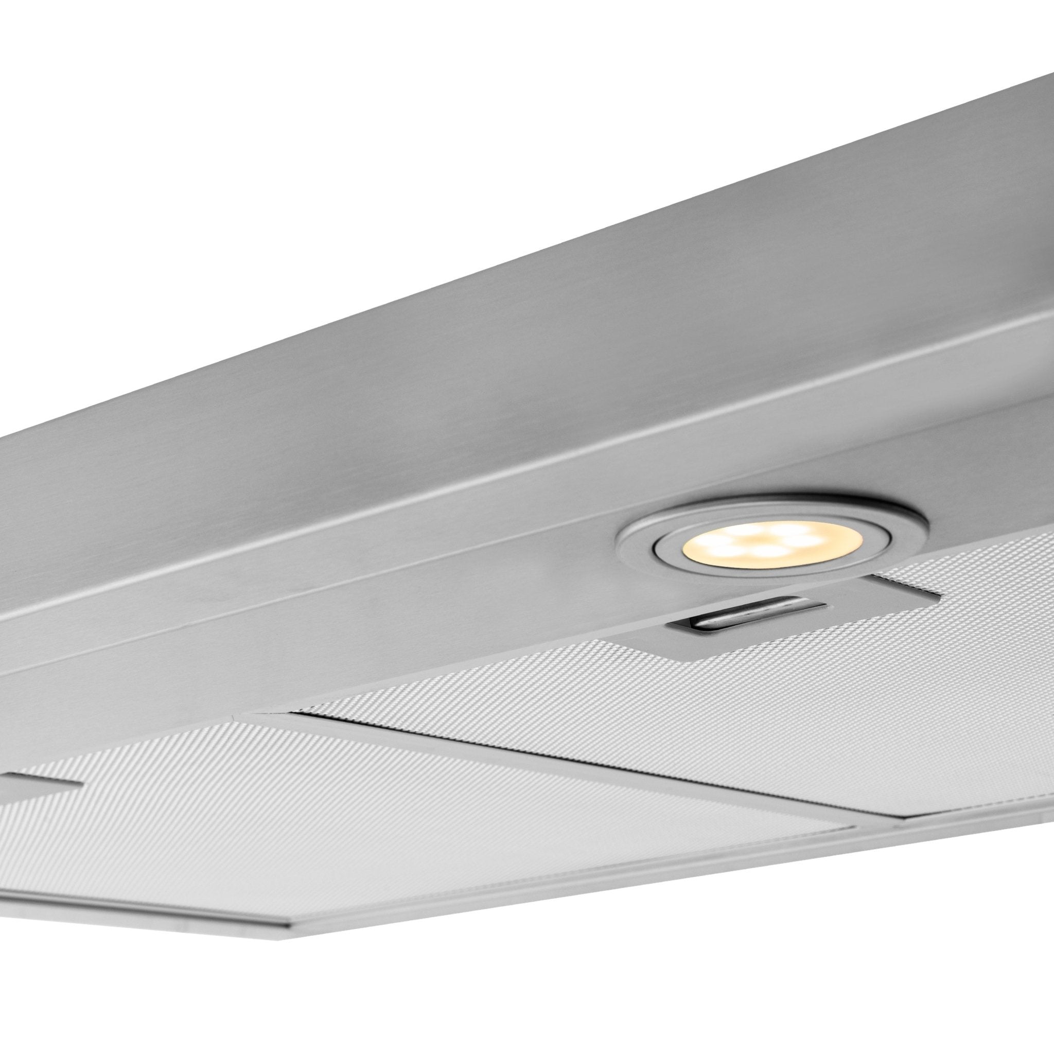 ZLINE 400 CFM Ducted Under Cabinet Range Hood in Stainless Steel - Hardwired Power (617-30)