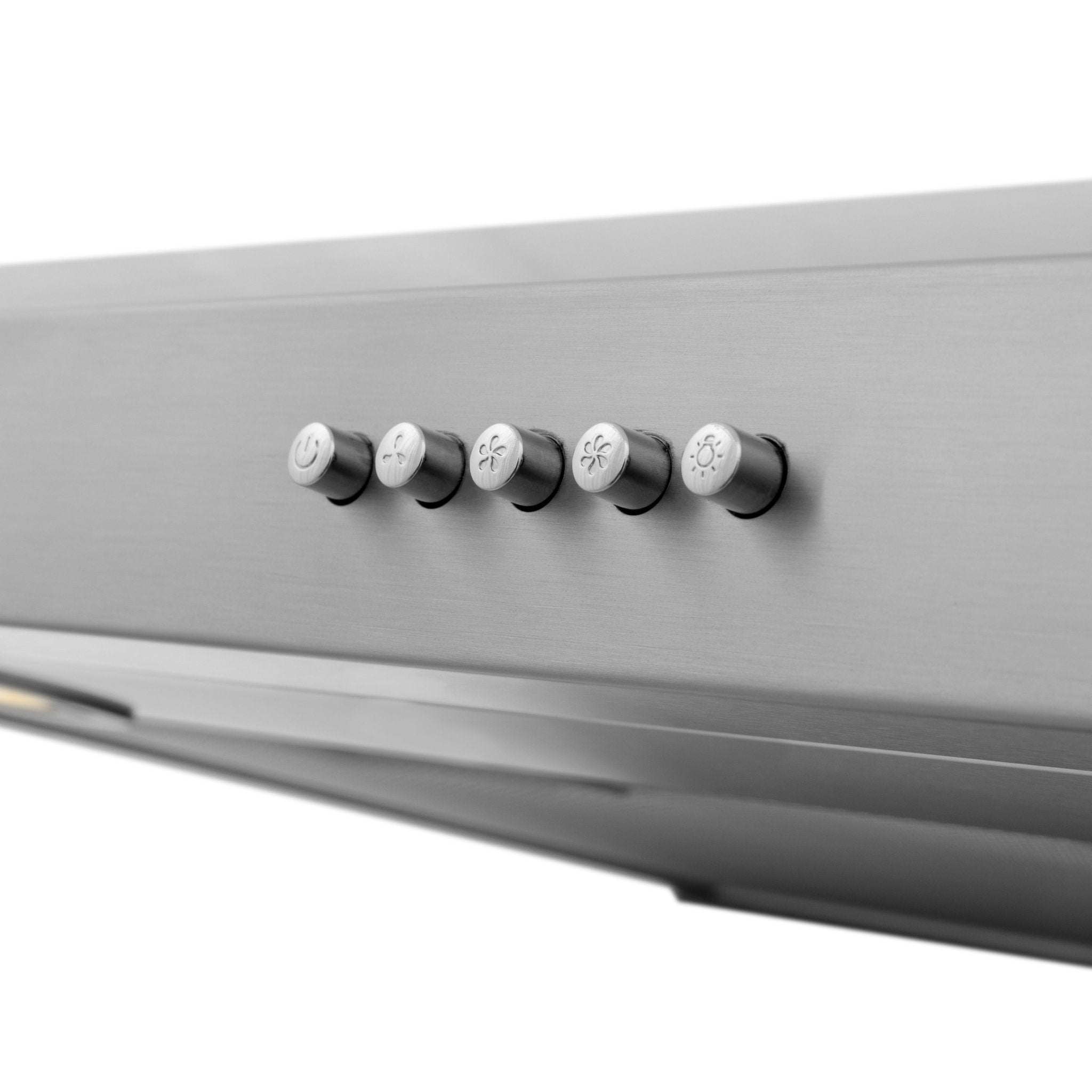 ZLINE 400 CFM Ducted Under Cabinet Range Hood in Stainless Steel - Hardwired Power (617-30)