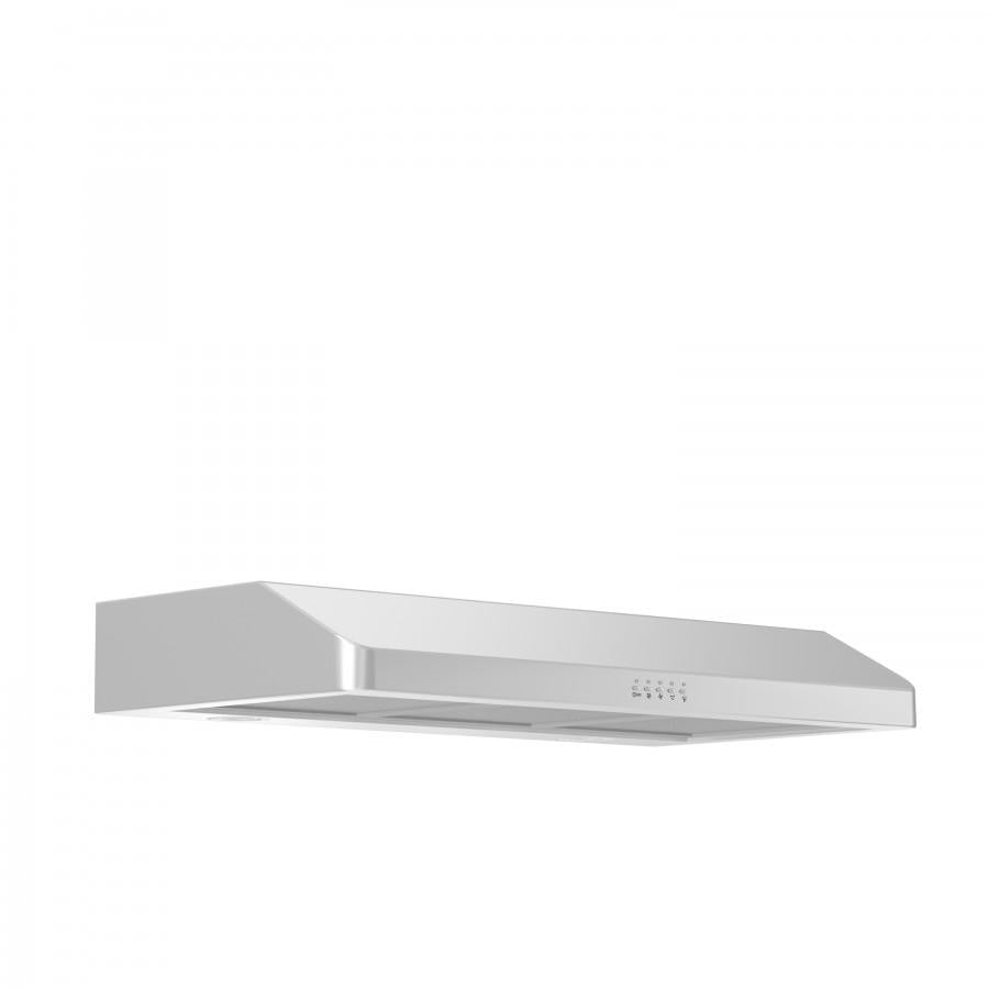 ZLINE 400 CFM Ducted Under Cabinet Range Hood in Stainless Steel - Hardwired Power (617-30)