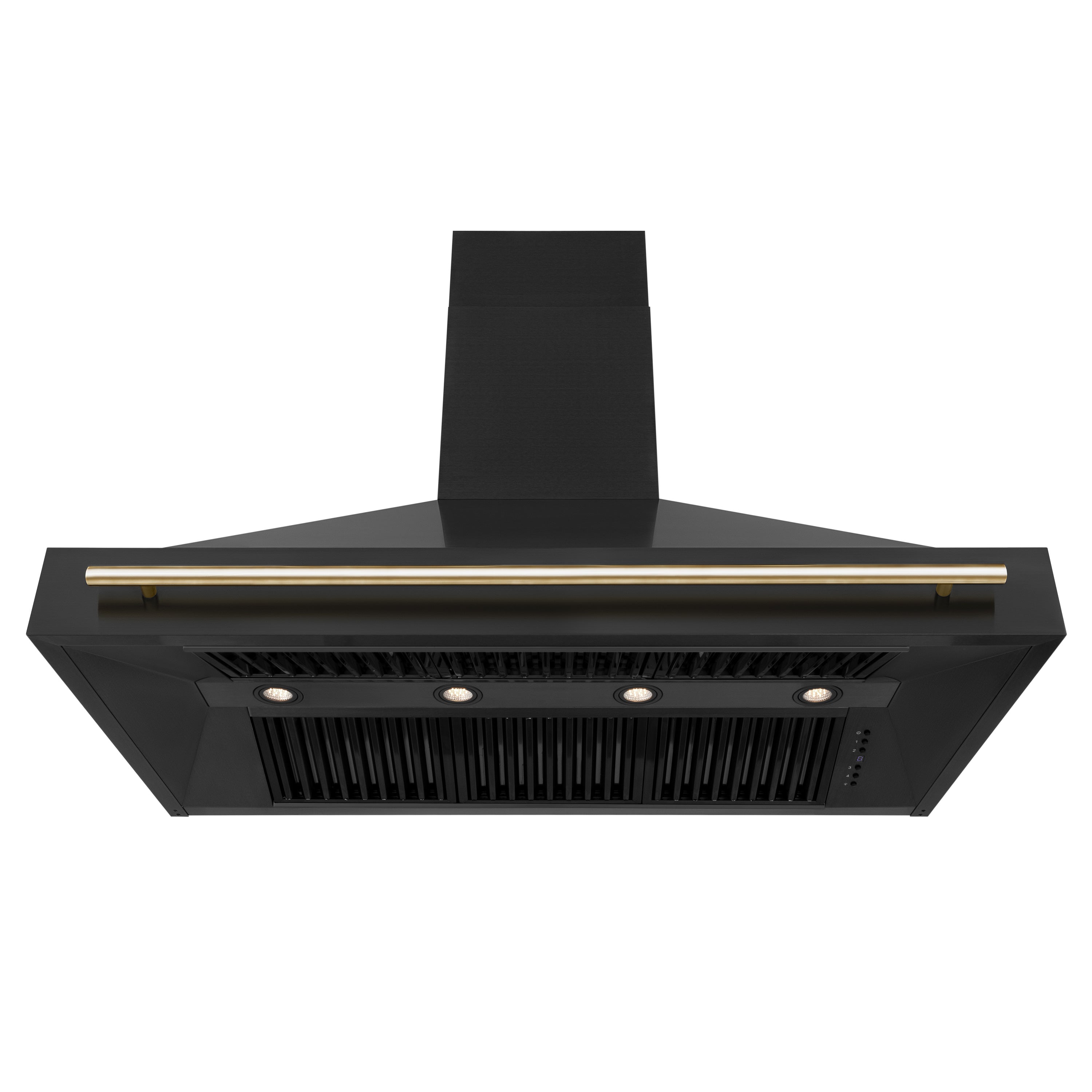 ZLINE 48" Autograph Edition Black Stainless Steel Range Hood with Handle (BS655Z-48)