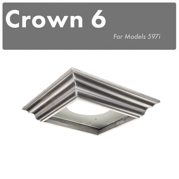 ZLINE Crown Molding #6 For Island Range Hood (CM6-597i)