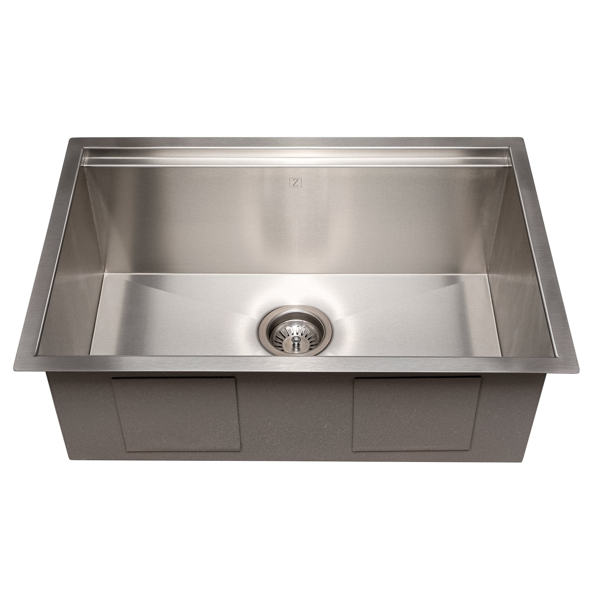 ZLINE 27" Garmisch Undermount Single Bowl Kitchen Sink with Bottom Grid and Accessories (SLS)