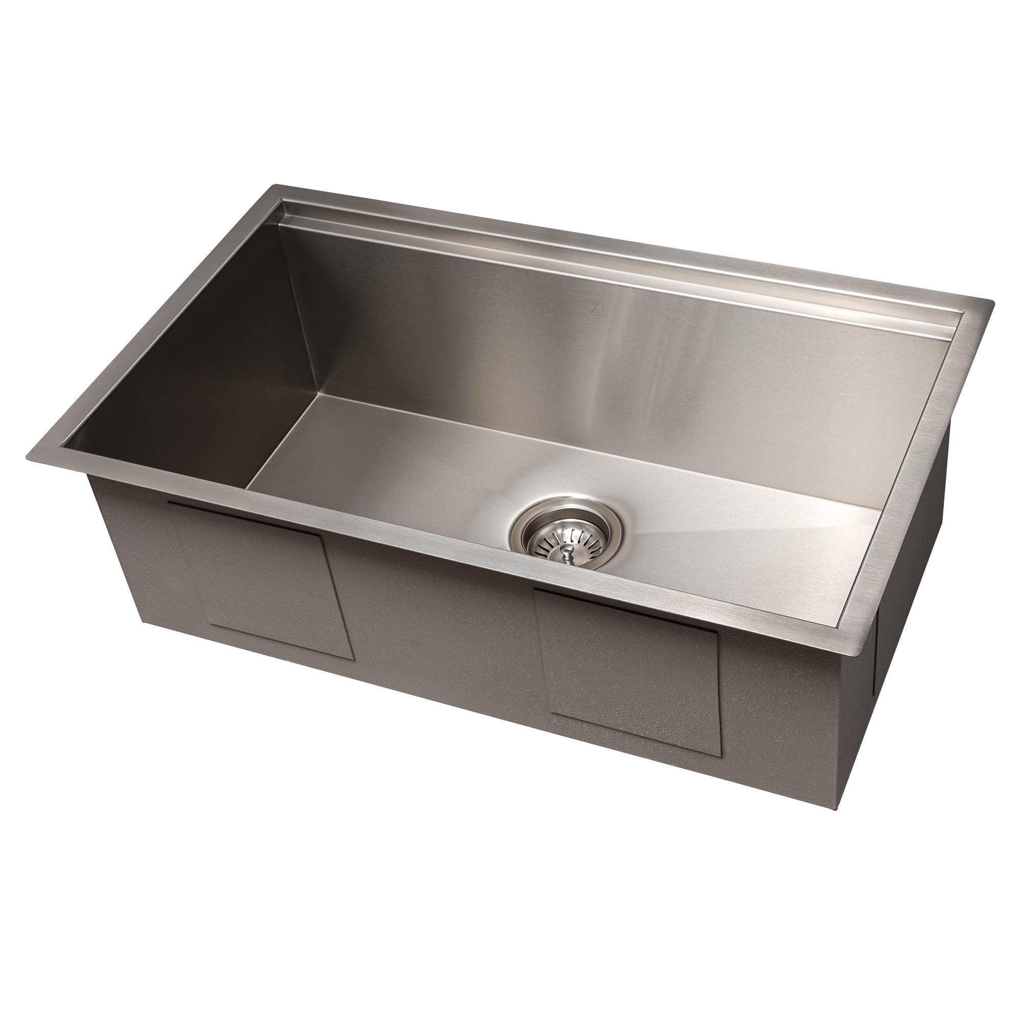 ZLINE 30" Garmisch Undermount Single Bowl Kitchen Sink with Bottom Grid and Accessories (SLS)