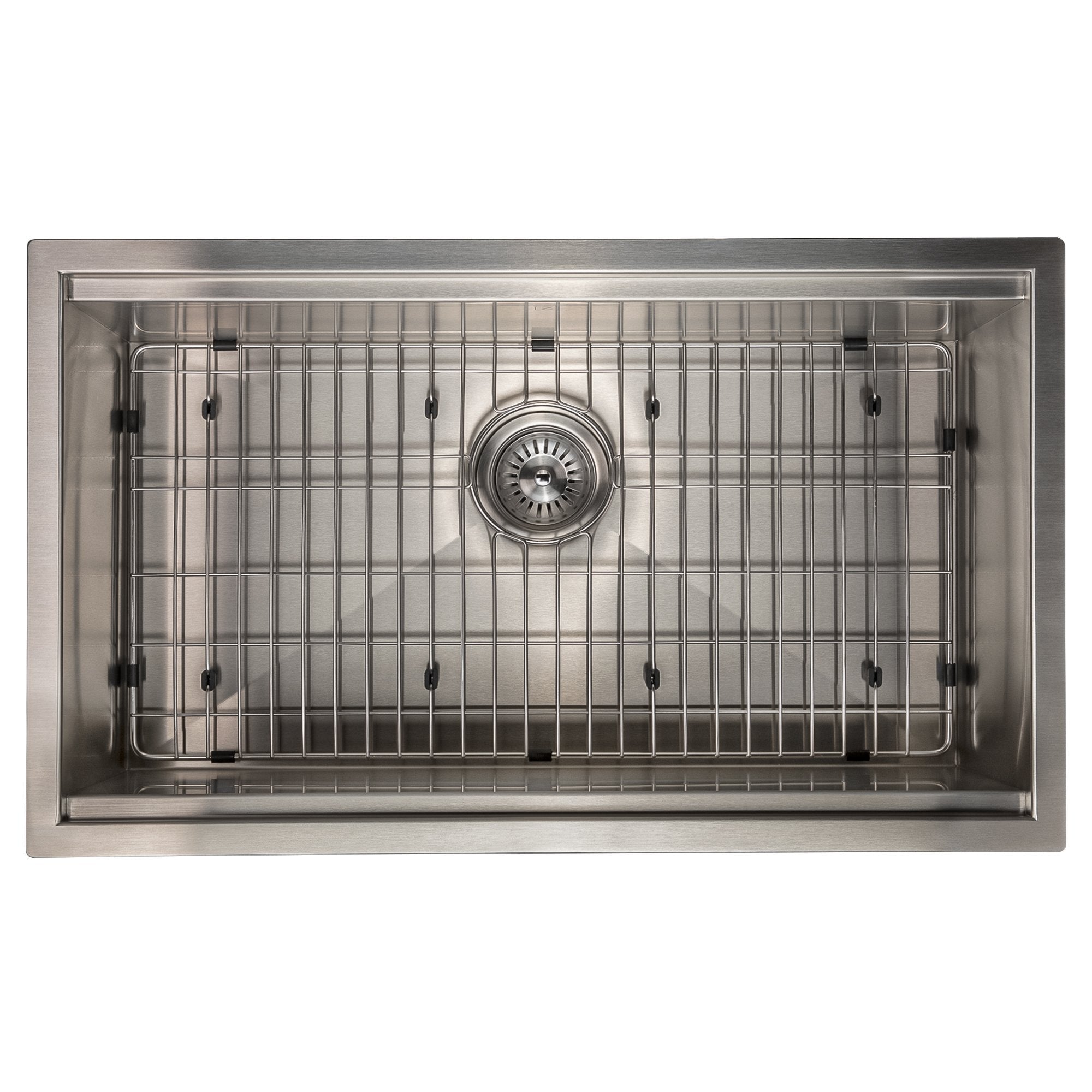 ZLINE 30" Garmisch Undermount Single Bowl Kitchen Sink with Bottom Grid and Accessories (SLS)