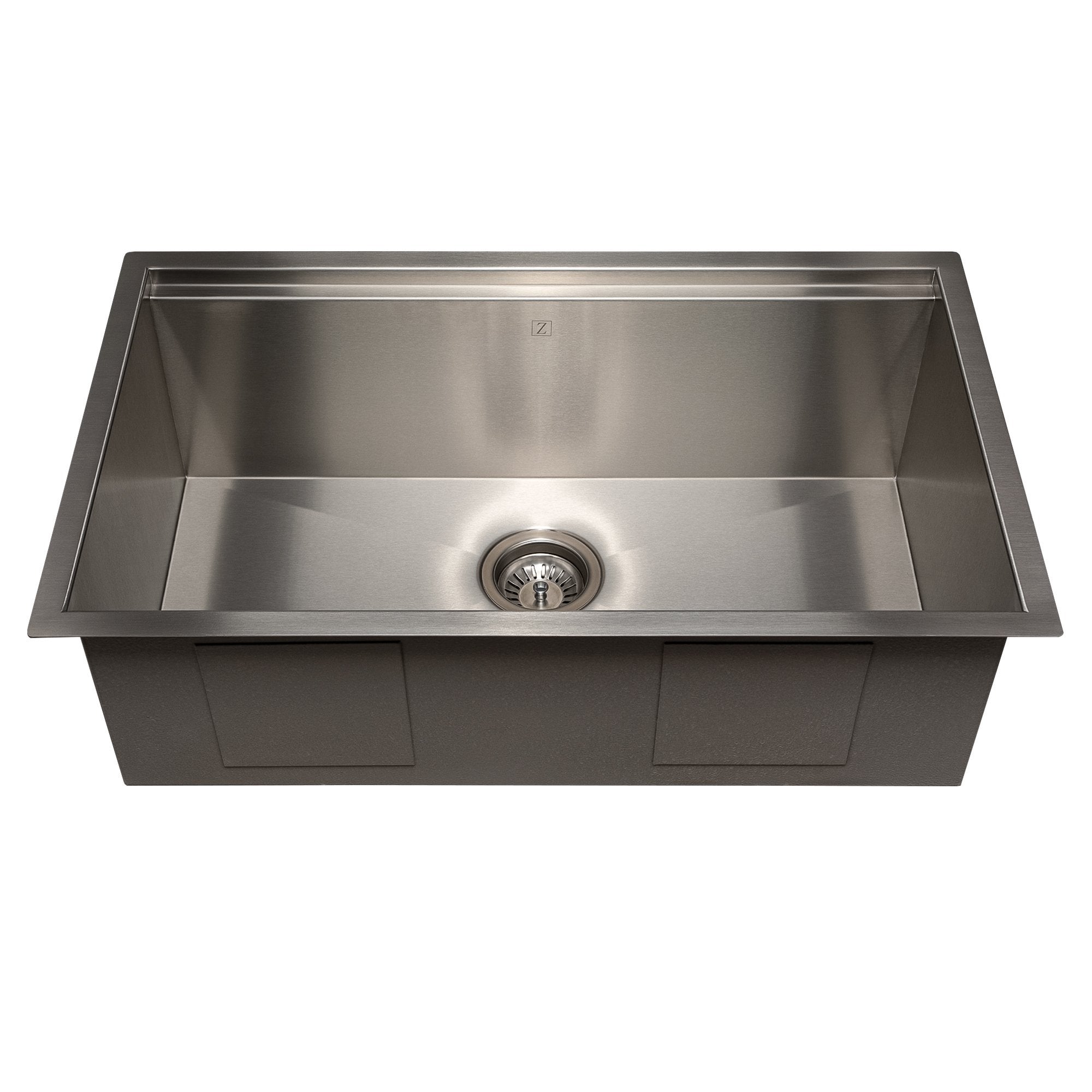 ZLINE 30" Garmisch Undermount Single Bowl Kitchen Sink with Bottom Grid and Accessories (SLS)