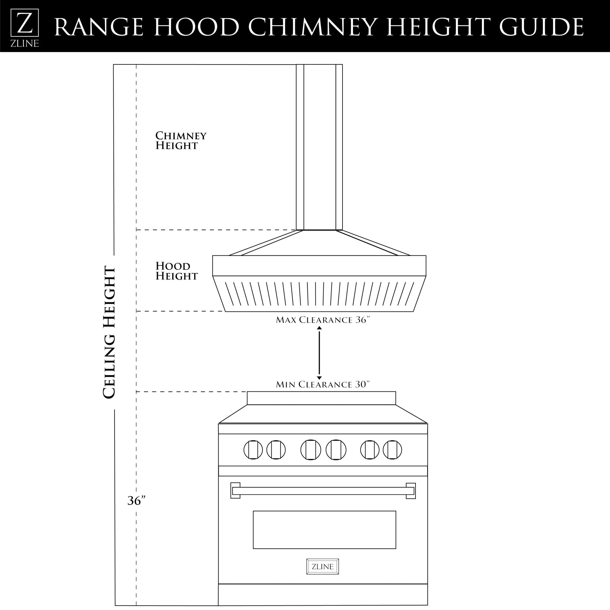 ZLINE Island Mount Range Hood In Stainless Steel (GL1i)