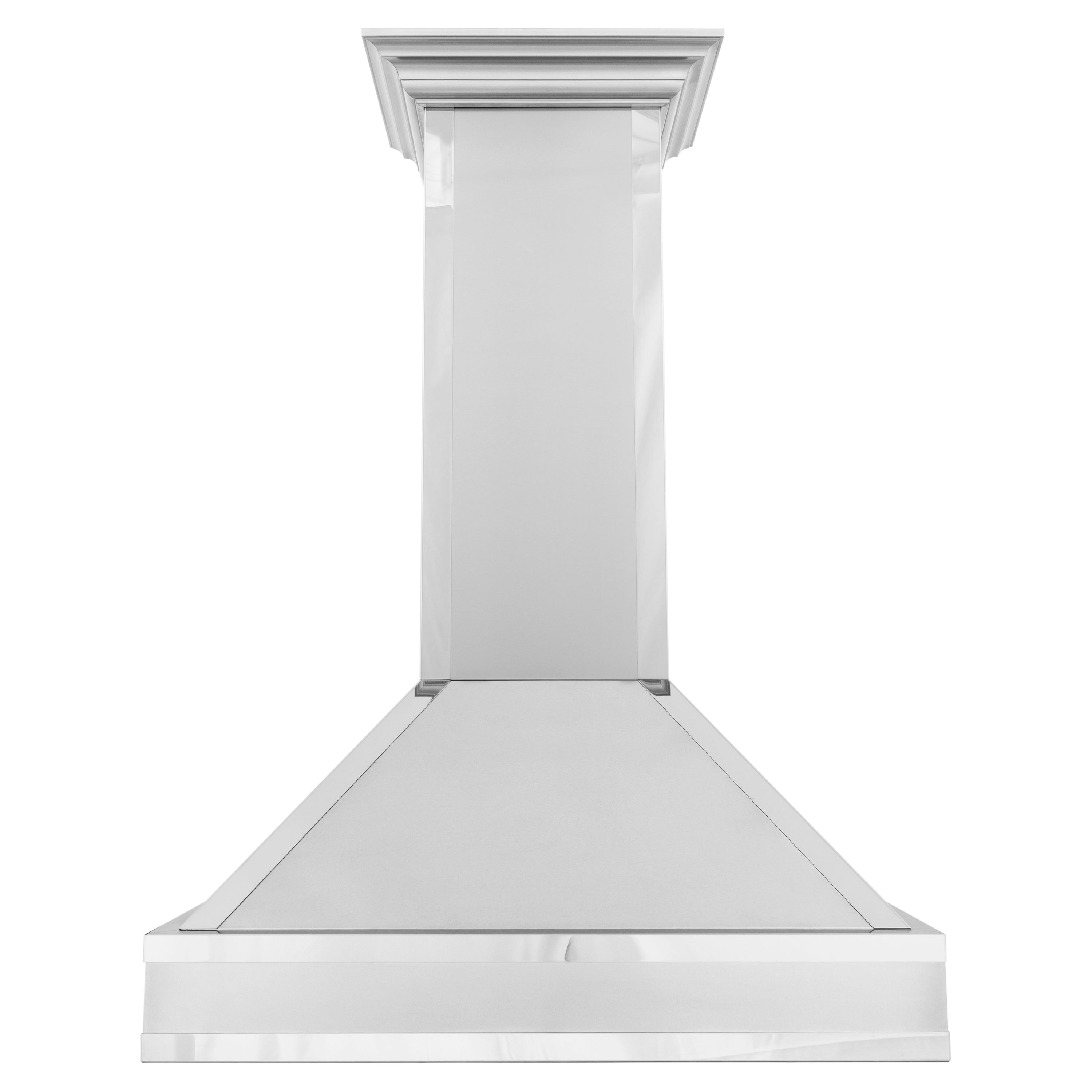 ZLINE Designer Series Wall Mount Range Hood in DuraSnow® Stainless Steel with Mirror Accents (655MR)