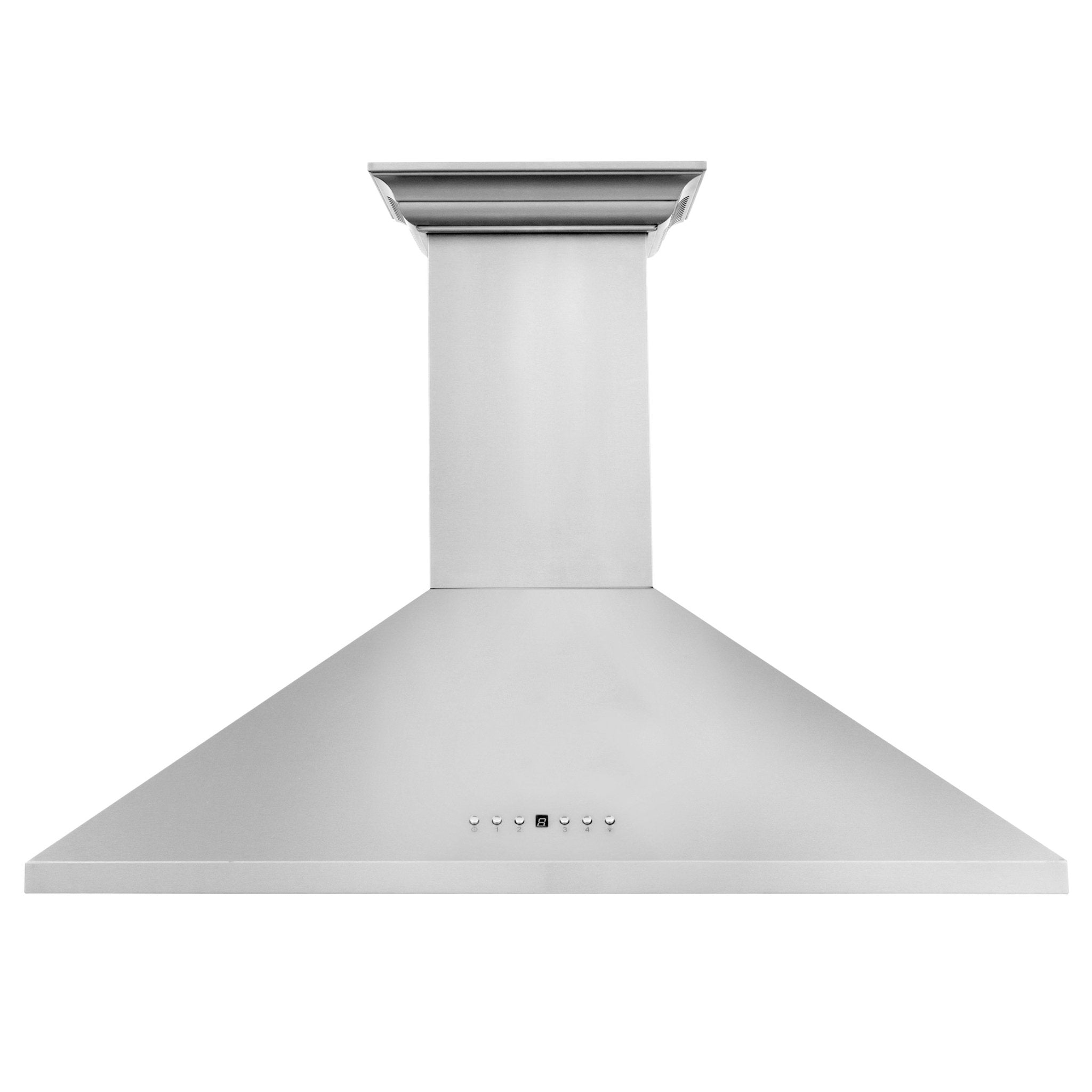 ZLINE Wall Mount Range Hood In Stainless Steel With Built-In CrownSound® Bluetooth Speakers (KL2CRN-BT)