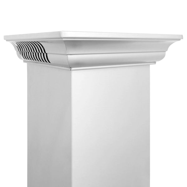 ZLINE Wall Mount Range Hood In Stainless Steel With Built-In CrownSound® Bluetooth Speakers (KL2CRN-BT)