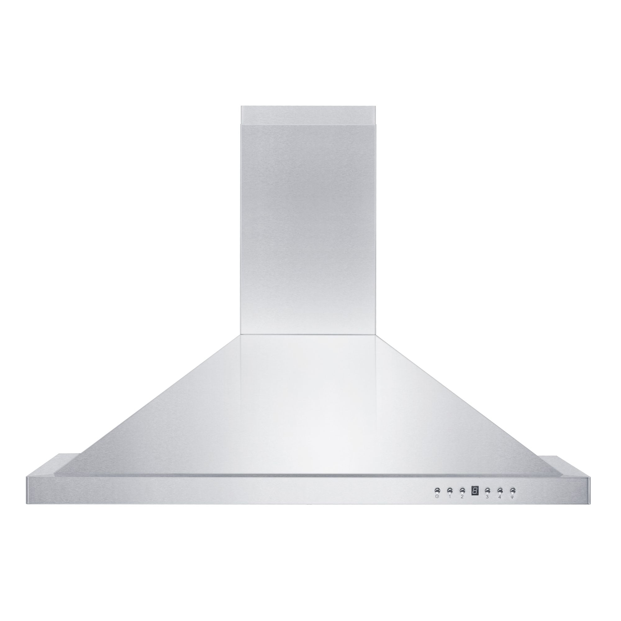 ZLINE Convertible Vent Wall Mount Range Hood in Stainless Steel with Crown Molding (KBCRN)