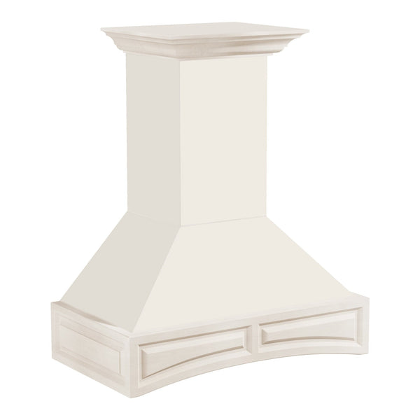 ZLINE Convertible Vent Wooden Wall Mount Range Hood in Cottage White (321TT)